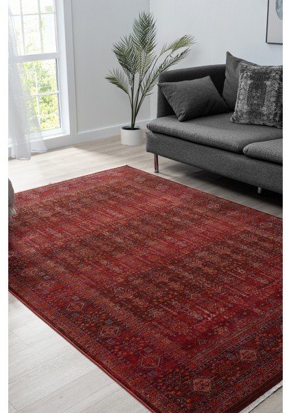 Asır Bordo Halı Salon Oturma Odası Çocuk Odası Yatak Odası Halısı 0260 fiyatları