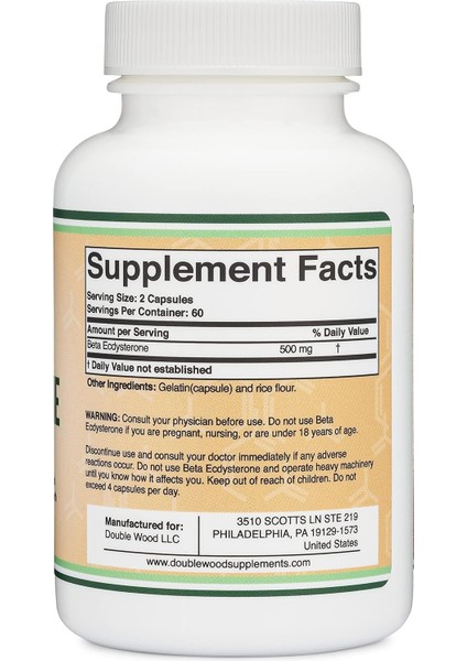 Beta Ecdysterone 500 Mg 120 Kapsül fiyatları