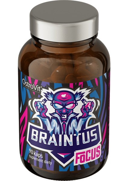 Braintus Focus Theanine Bacopa Choline Brain 90 Caps fiyatları