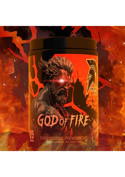 God Of Fire Thermo Ripped Pump Pre-Workout fiyatları