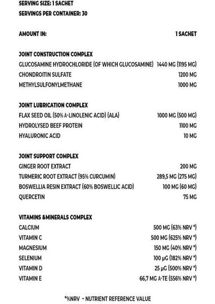 Anabolic Animal Flex Glukozamin (Eklem Koruyucu) 30 Pack modelleri