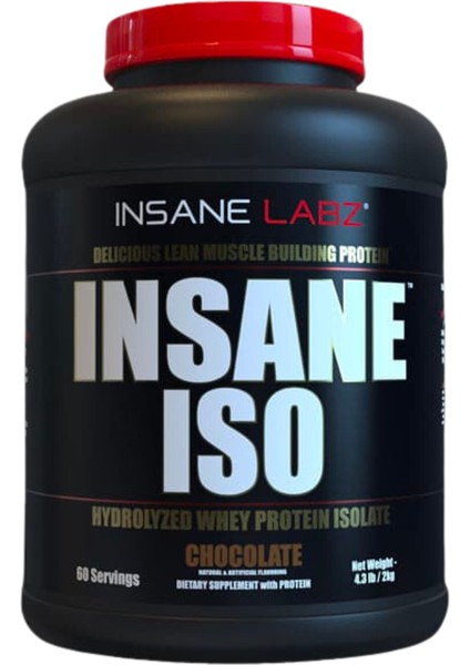 Insane Iso - Premium Whey Isolate Protein - 2 kg