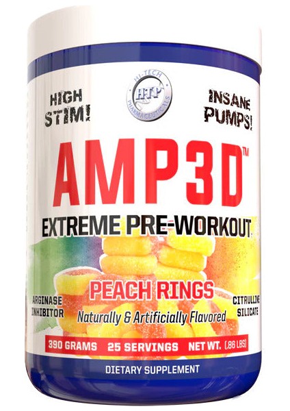 Hi Tech Pharmaceuticals AMP3D Nox Preworkout 390 Grams modelleri