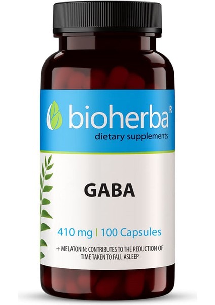 Bi̇oherba Gaba Melatoni̇n 410 Mg 100 Capsul