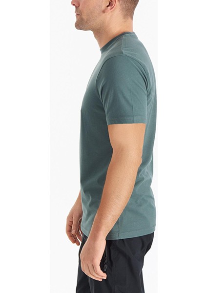 Cs0282 Csc M Basic Sm Logo Brushed Ss Tee Erkek T-Shirt
