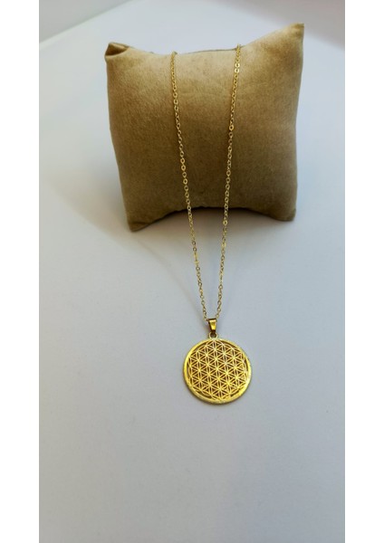 14 K Altın Kaplama Kolye
