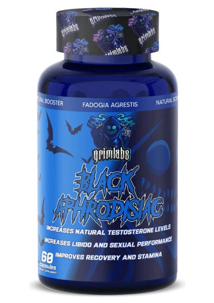 Black Aphrodisiac Fadogia Agrestis 60 Kapsül - 600 Mg