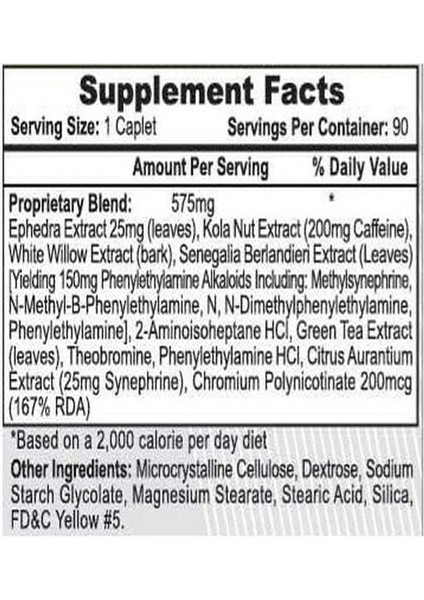 Hi-Tech Pharmaceuticals Eca Xtreme Fat Burner 90 Tablet fiyatları