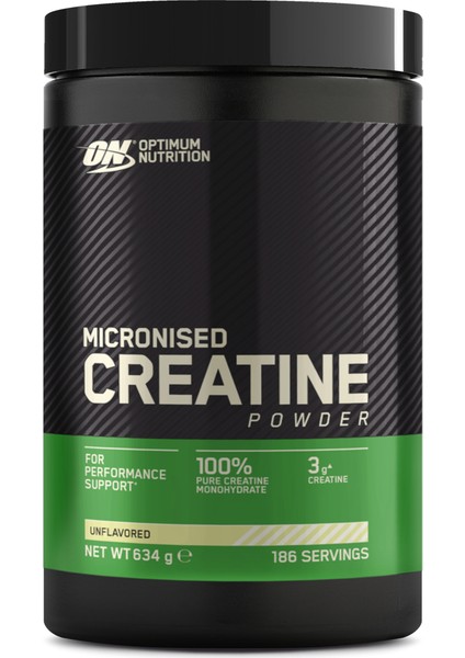 Micronised Creatine Powder 634 G - 186 Servis