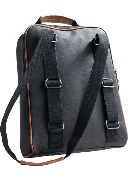 Siyah Rakun Desenli Üçgen Laptop & Sırt Çantası fiyatları