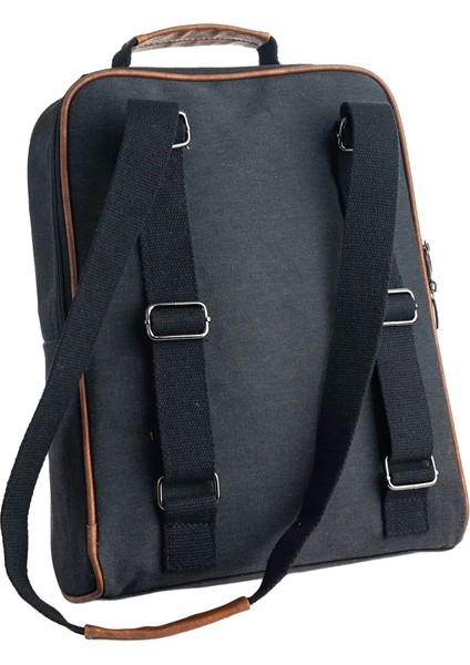 Siyah Rakun Desenli Üçgen Laptop & Sırt Çantası modelleri