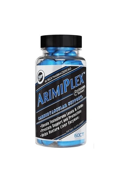 Hitech Arimiplex® Pct Testo Booster (Tribulus+Nac+Saw Palmetto+Fenugreek+Milk Thistle) 60 Tablet