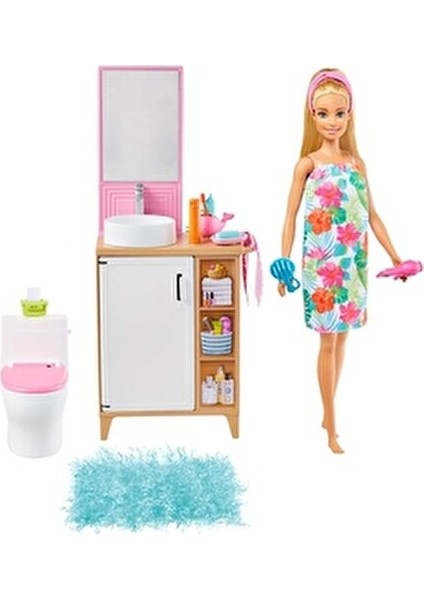 Oda Oyun Seti Renkli Banyo Aksesuarları ile 3 Yaş ve Üzeri Kız Çocuklar İçin Eğlenceli Hediye fiyatları
