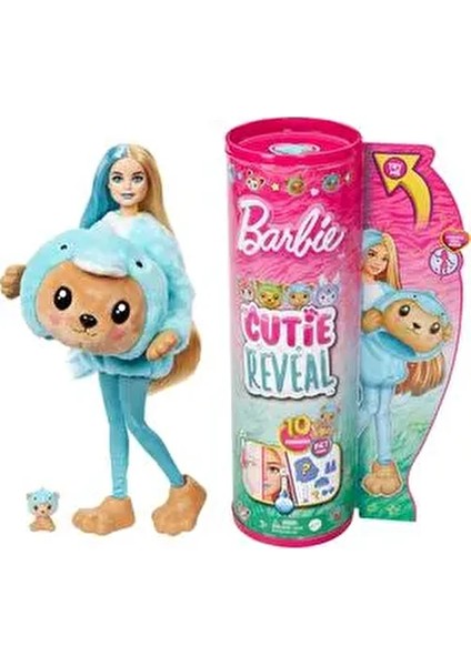 Cutie Reveal Kız Çocuk Model Bebek Şirin Kostümler Mavi Renkli Peluş Tasarım modelleri