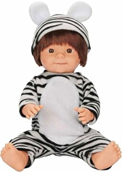 Bebelou Kostüm Partisi Bebeği Leopar Temalı 40 cm Kız Çocuklar İçin Eğlenceli Oyun Arkadaşı
