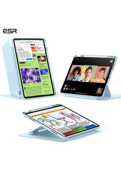 iPad Air 13 M2-M3 (2025) Flip (Kalem Kontrol) Kılıf