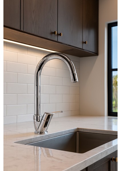 Mix Delta Borulu Mutfak Eviye Bataryası Sıcak Soğuk Girişli - 2 Yıl Garantili modelleri