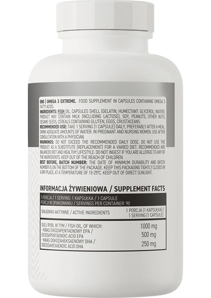 Omega 3 Extreme 90 Caps modelleri