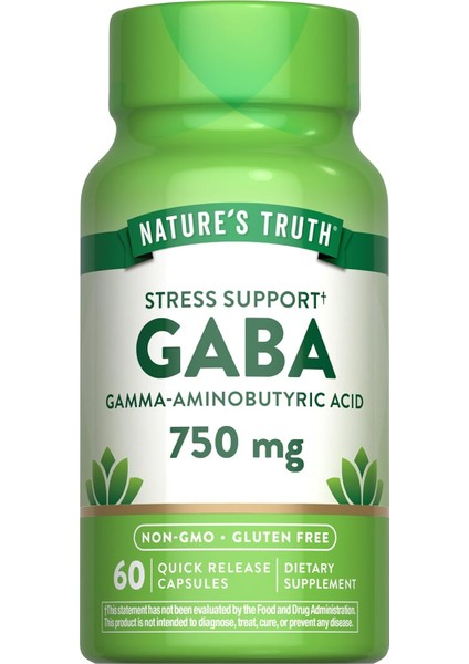 Gaba 750 Mg 60 Caps