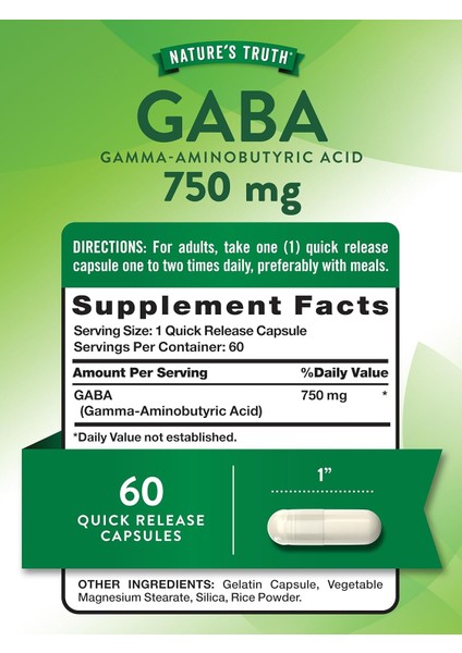 Gaba 750 Mg 60 Caps indirimleri