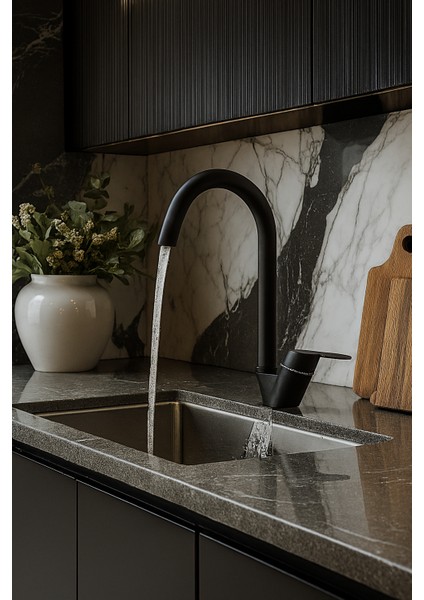 Mix Delta Borulu Mutfak Eviye Bataryası Sıcak Soğuk Girişli - 2 Yıl Garantili fiyatları