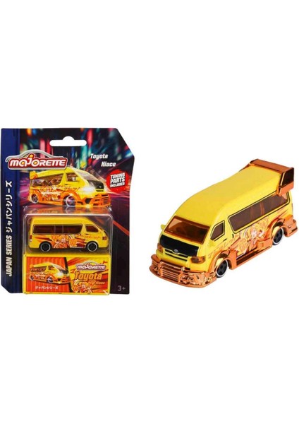 - Deluxe Japan Series Toyota Hiace (Sarı) 1/64 Model Araba fiyatları