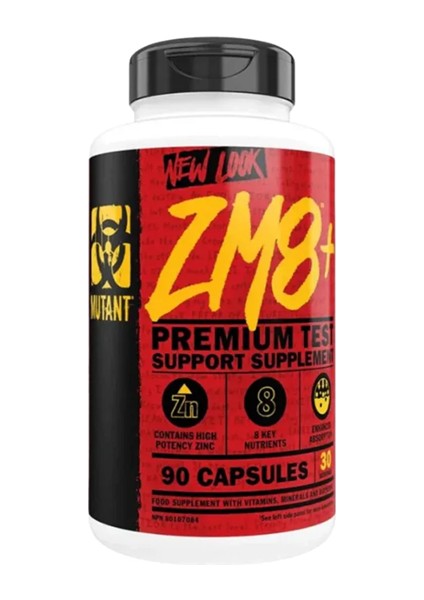 Zm8+ Zma Zinc Magnesium Bisglycinate Selenium 90 Caps