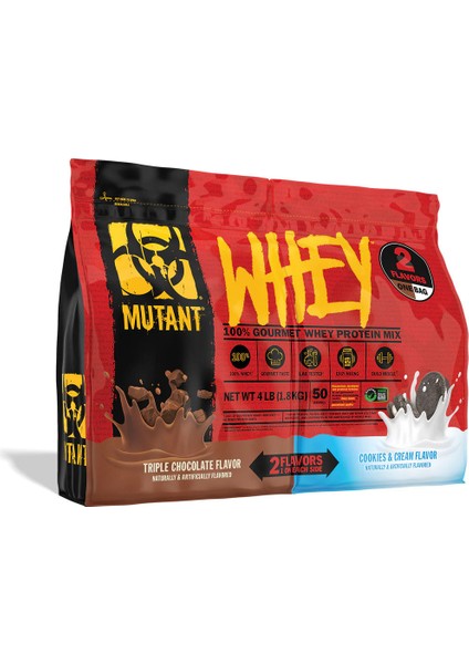 Whey 4lb Dual Flavor - Whey Protein Mix 2 kg - 50 Servis fiyatları