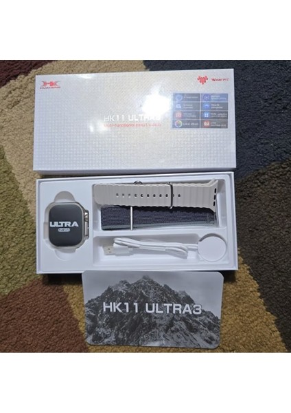 HK11 Ultra 3 Akıllı Saat 2.02” Amoled Ekran | Nfc & Bluetooth | Aı Sesli Asistan | Android & Ios Uyumlu modelleri