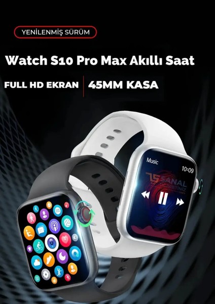 Watch S10 Pro Max Akıllı Saat fiyatları