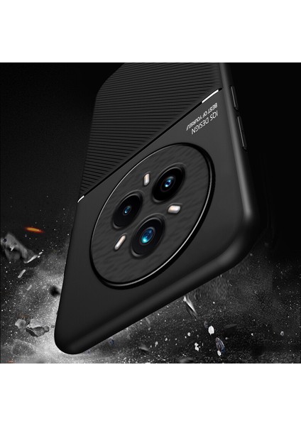 Realme 14 Pro+ Kılıfı, Şık Moire Gömülü Demir Plaka Halkasız Braketli Telefon Kılıfı-Siyah (Yurt Dışından) indirimleri