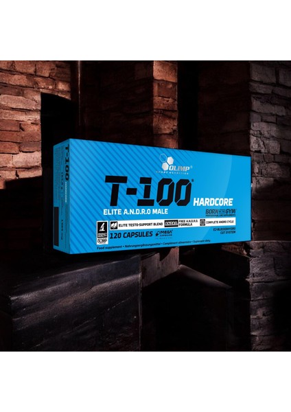 Olımp T-100 Gh Hardcore, Test Booster+Tribulus 120 Caps fiyatları