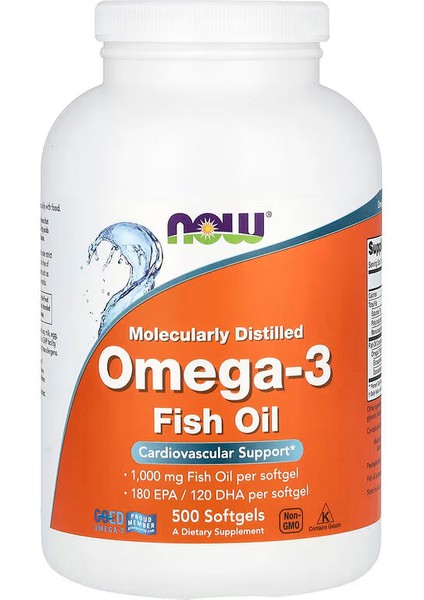 Omega 3 500 Softgels