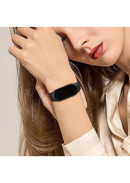 Xiaomi Mi Band 8 / 9 / 10 Uyumlu Akıllı Bileklik Yüksek Kalite Silikon Kordon Kayış indirimleri