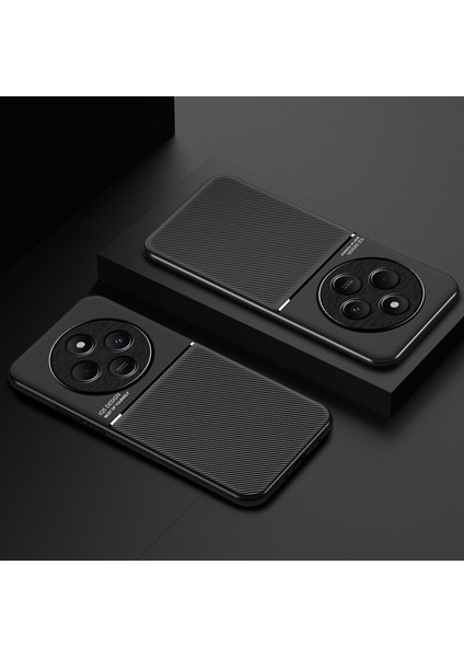 Xiaomi Redmi 14C Kılıfı, Şık Moire Gömülü Demir Plaka Halkasız Braketli Telefon Kılıfı-Yeşil (Yurt Dışından) indirimleri