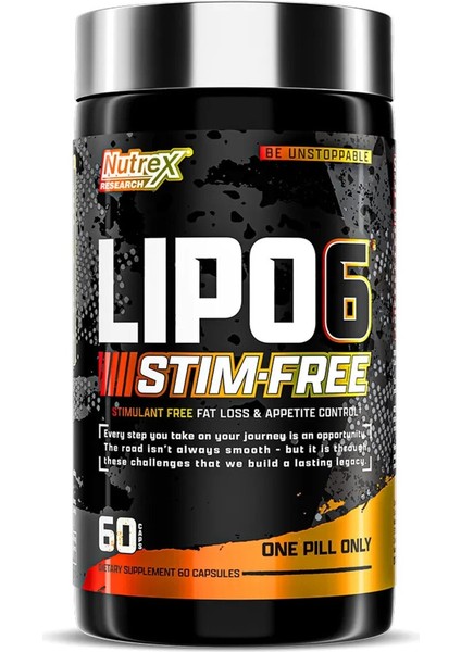 Lıpo-6 Stim-Free Fat Burner Chromium (Free Caffeine) 60 Caps