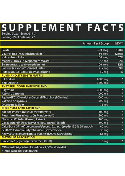 Outlift Burn Clinically Dosed Fat Burning Preworkout fırsatları