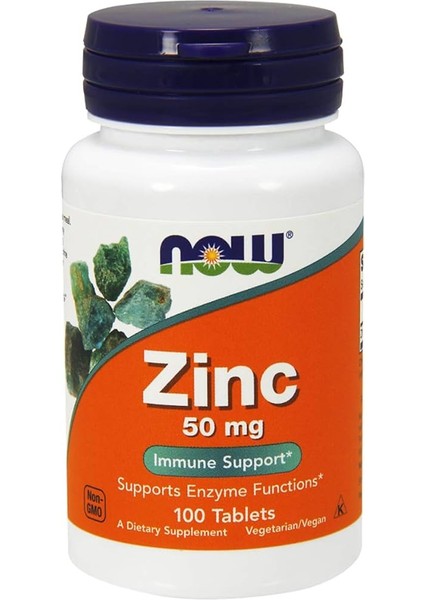 Zinc(Çinko) Demir 50 Mg, 100 Tablet