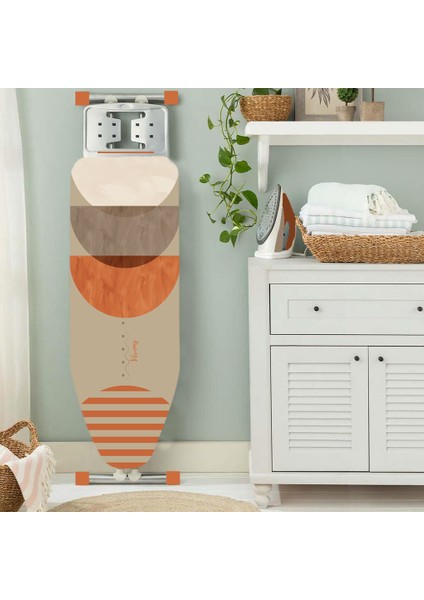 Ütü Masası Kılıfı ve Örtüsü, Keçeli Taban, 50X140 cm