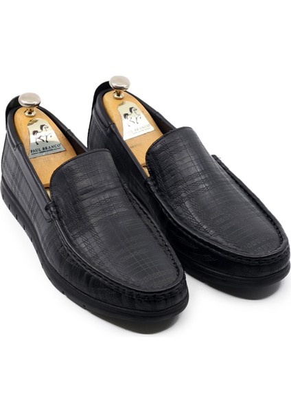 Hakiki Deri Erkekler Loafer Mokasını 96502