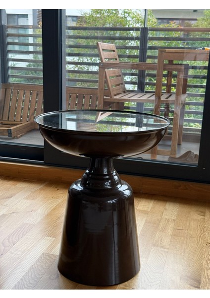 Lunara Eskitme Aynalı Oturma Odası Yan Sehpa modelleri