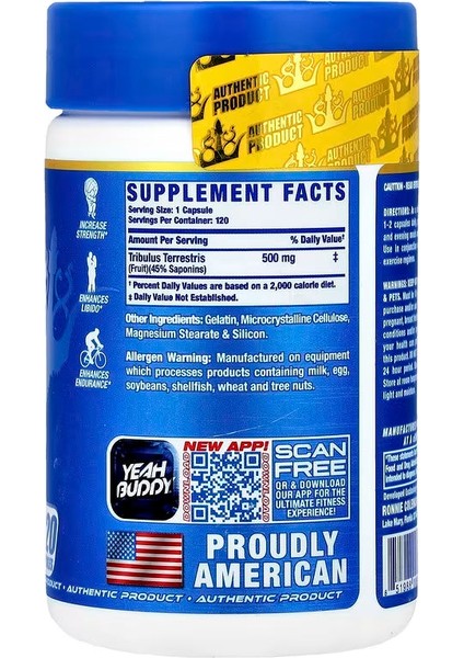 Vital Edition Tribulus Xs™ 500 Mg 120 Caps fiyatları