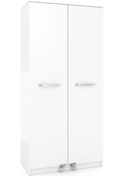 90 Derece Açılabilir 2 Kapaklı, 3 Çekmeceli, Kavanoz Raflı Kiler ve Erzak Mutfak Dolabı indirimleri