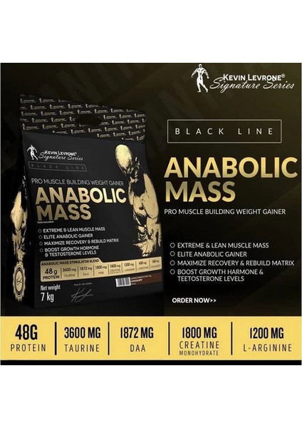 Anabolic Mass+Gh Weight Gainer 7 kg
