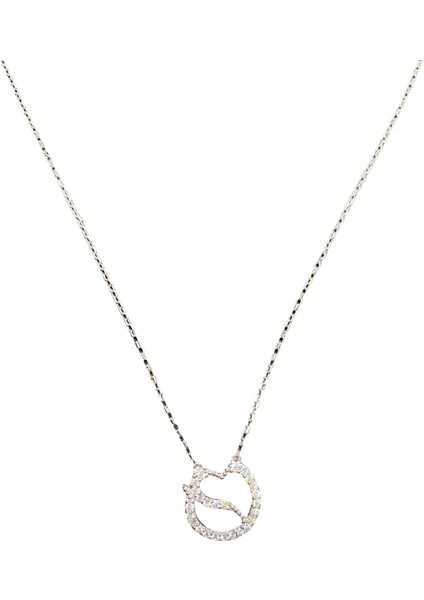 925 Ayar, Sembol Model, 40-45 cm Kolye Uzunluğu, Ağırlık Ortalama 2-2,5 gr Aralığında, Mükemmel Hediye 925 Ayar Gümüş Kolye (KOD2731)