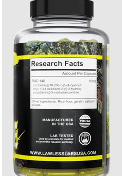 Testolone RAD140 90 Kapsül fiyatları