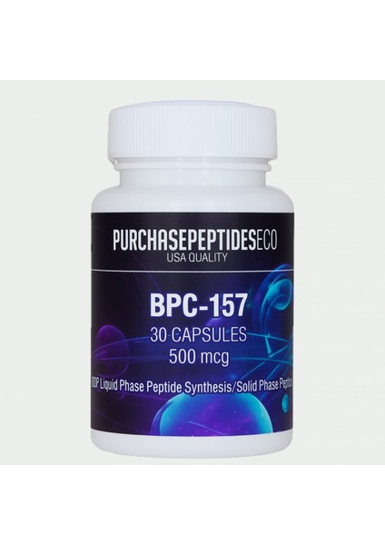 BPC157 500 Mcg 30 Caps - Abd Menşei