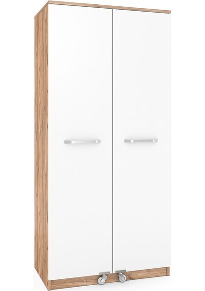 90 Derece Açılabilir 2 Kapaklı, 3 Çekmeceli, Kavanoz Raflı Kiler ve Erzak Mutfak Dolabı indirimleri