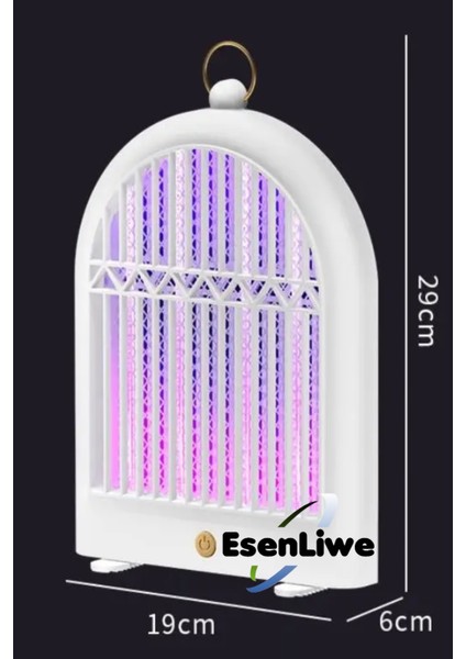 Kablosuz Type-C Şarjlı Oda Tipi Sinek Öldürücü Lamba 10W fiyatları