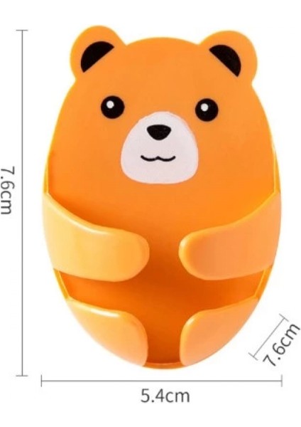 Ayıcık Desenli Çok Amaçlı 4 Lü Fiş Tutucu (4887) fırsatları